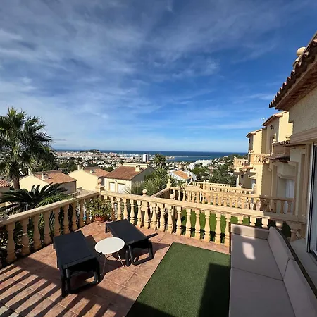Beachnear Terraced House With Wonderful Sea-views Holiday home Denia