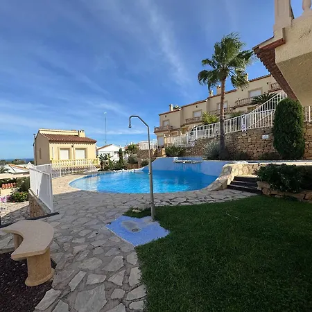 Beachnear Terraced House With Wonderful Sea-views Denia