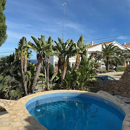 Beachnear Terraced House With Wonderful Sea-views Denia