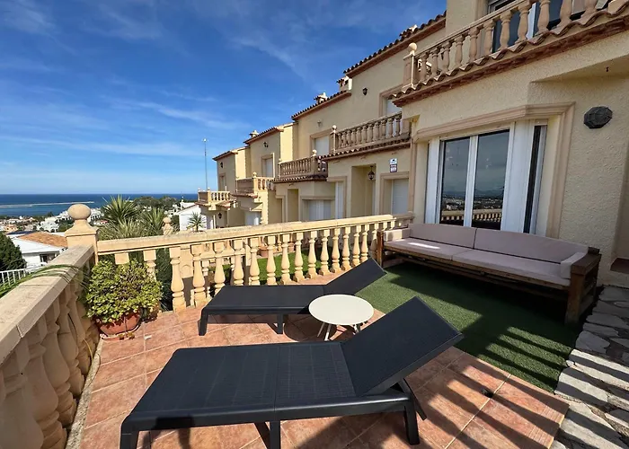 Tatil Evi Beachnear Terraced House With Wonderful Sea-views Denia